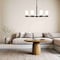 Z-Lite Danica 8 Light Chandelier, 31.5in. W x 15.25in. H, Matte Black 3044-8MB - alternate 6